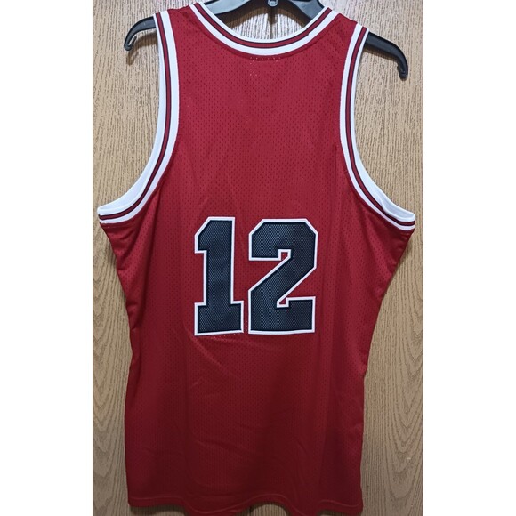 Michael Jordan (Mitchell/Ness)-(Bulls)-(Jersey)-(Red)-(New)-(Size:XL)-$100.00 - Picture 4 of 6